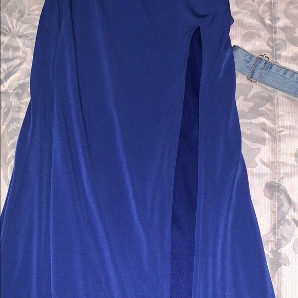 Navy blue prom dress - Picture 3 of 3